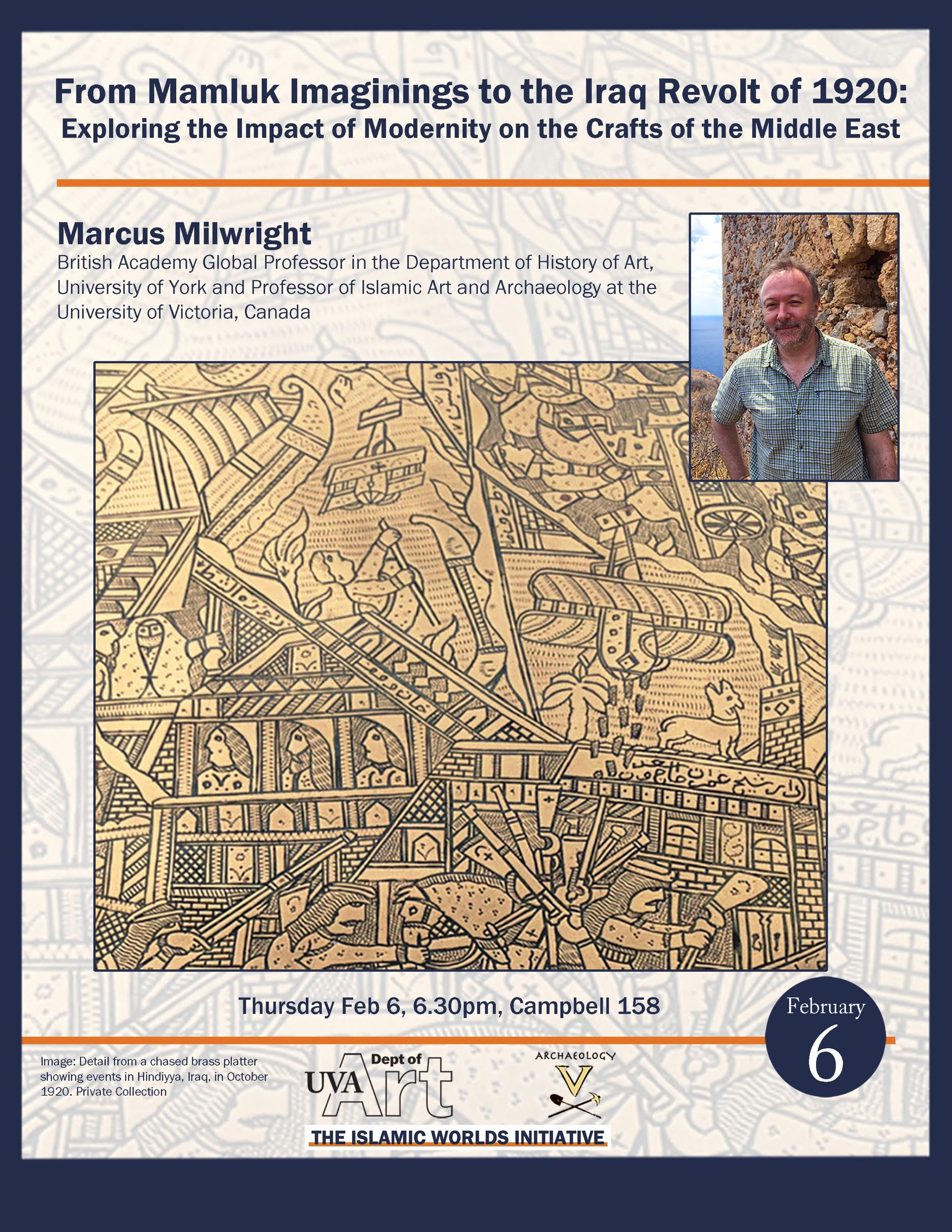 Marcus Milwright talk poster