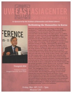 Rethinking the Humanities in Korea cover